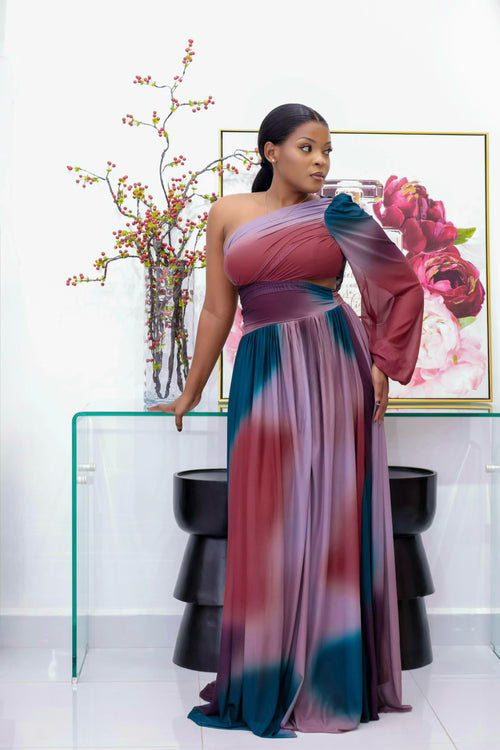 "Mimii Off The Shoulder Detailed Dress