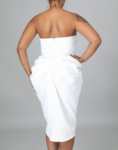 Dayzee Sleeveless Ruffle Mini Dress